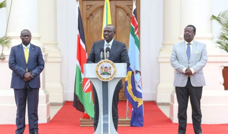 President William Ruto and Deputy Rigathi Kachagua