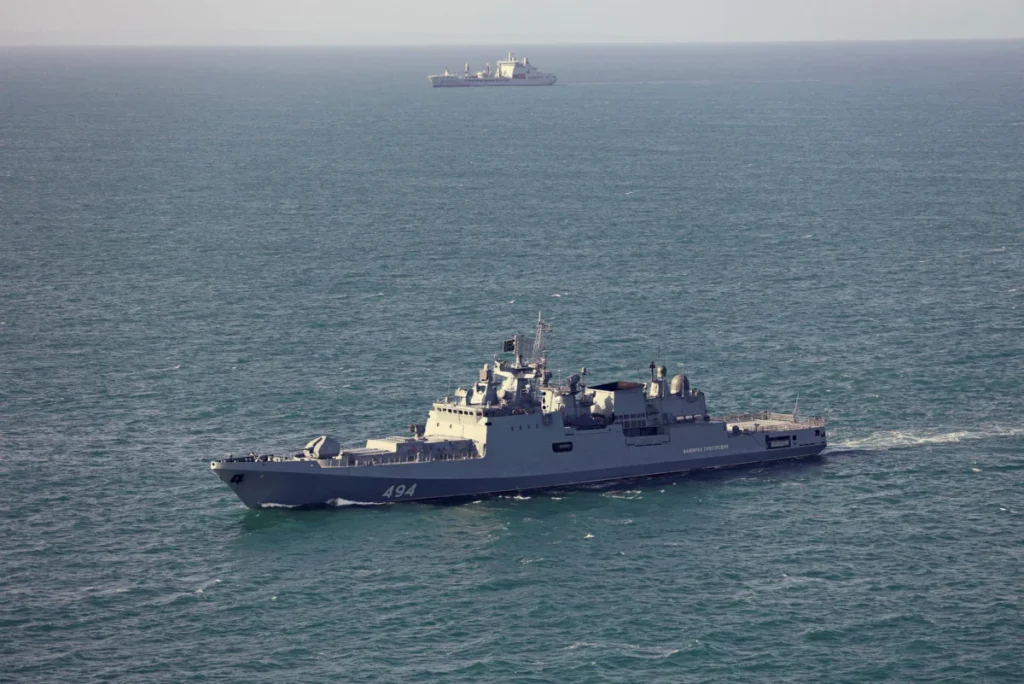 Russian Frigate Reportedly Fires Warning Shots At Yacht In English Channel