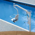 Swimming pool disability hoist