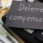 Deferred compensation is shown on the conceptual photo using the text