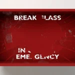 Break In Case Of Emergency Red Box