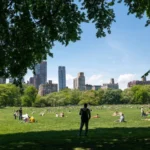 New York City Basks In Unseasonably Warm Temperatures