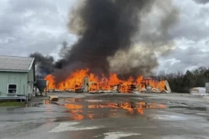 Lumber Mill Explosion