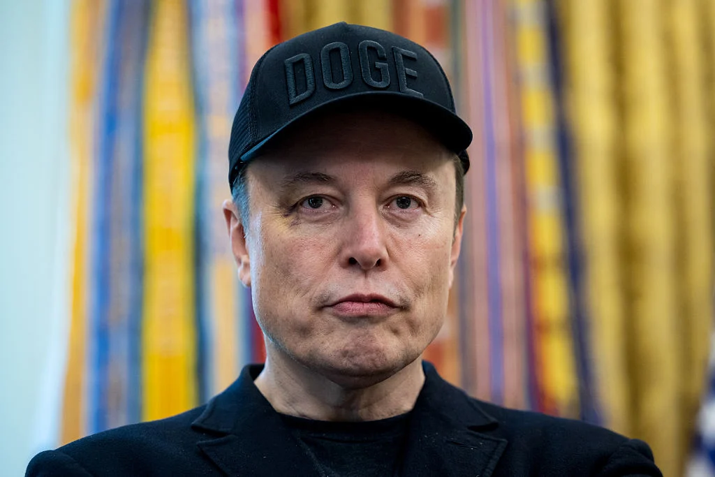 President Trump Holds Press Conference With Musk As He Departs DOGE