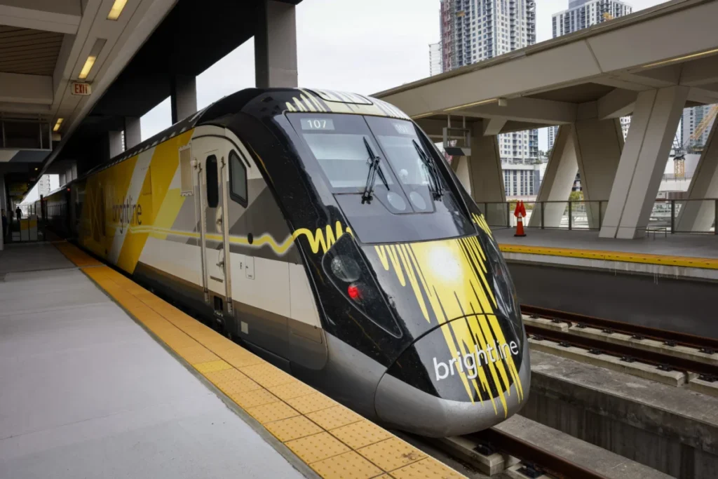 Florida High-Speed Train Line Slashes 2024 Ridership Forecast