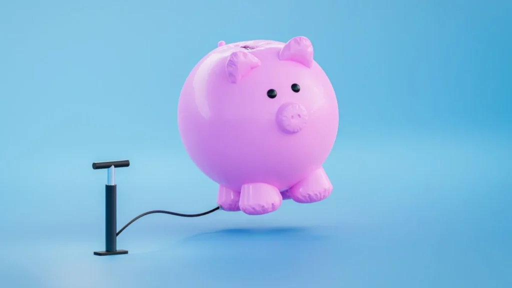 Inflation piggy bank