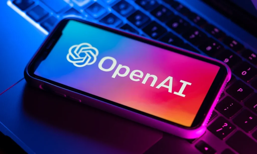 Illustrative,Editorial,Of,Openai,Logo,On,Smartphone,Screen.,Open,Ai